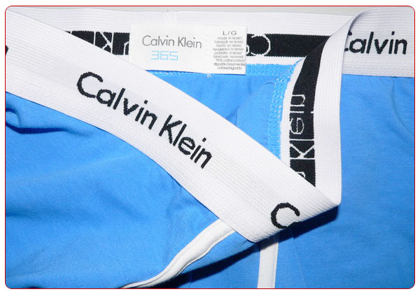 Boxer Calvin Klein Hombre 365 Blanco Azul Claro